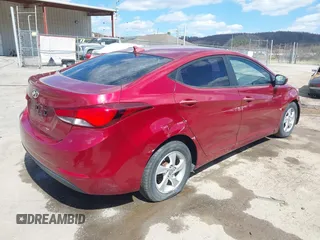 2015 Hyundai Elantra SE z VIN 5NPDH4AE5FH573354, wystawiony jako IAAI lot #41891143 z przebiegiem 161 821 mil mil oraz . Historia ofert i sprzedaży dostępna na DreamBid. Obrazek 4.