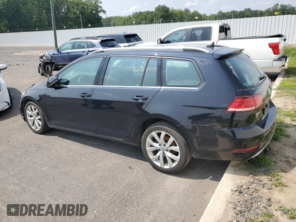 2018 Volkswagen Golf SportWagen SEL with VIN 3VWL17AU7JM756988, listed as a Copart auction lot 67511424 with 53,358 mi miles and Salvage Title. Bid and sale history available at carsss.com. Image 2.