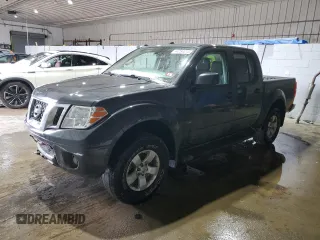 2013 Nissan Frontier SV with VIN 1N6AD0EV4DN748737, listed as a Copart auction lot 44754015 with 129,532 mi miles and Salvage title. Bid and sale history available at DreamBid. Image 1.