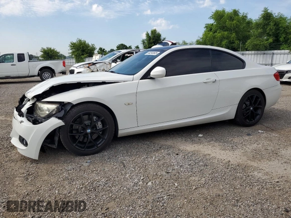 2011 BMW 3 Series 335i xDrive with VIN WBAKF9C5XBE620392, listed as a Copart auction lot 64293505 with 136,286 mi miles and Clean title. Bid and sale history available at DreamBid. Image 1.