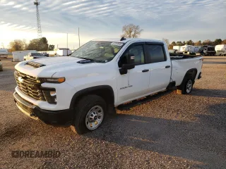 2024 Chevrolet Silverado 3500HD Work Truck with VIN 1GC4YSEY8RF271077, listed as a Copart auction lot 83349994 with 24,563 mi miles and Salvage Title. Bid and sale history available at carsss.com. Image 1.