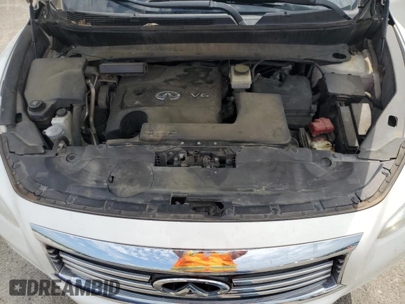 2014 Infiniti QX60 с VIN 5N1AL0MM1EC510366, выставлен на аукционе Copart как лот 57454415 с пробегом 143 500 миль миль и Списание • Salvage title. История ставок и продаж доступна на DreamBid. Изображение 12.