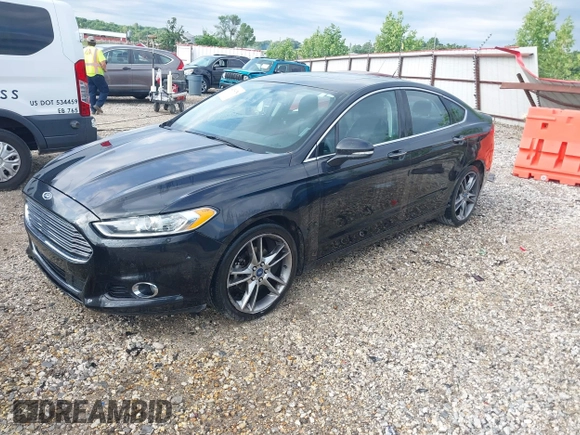 2013 Ford Fusion Titanium with VIN 3FA6P0K95DR153437, listed as a IAAI auction lot 42334754 with 139,623 mi miles and . Bid and sale history available at DreamBid. Image 2.