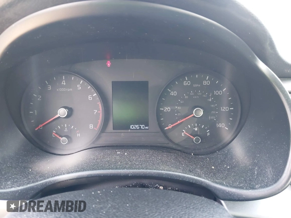 2020 Kia Rio LX with VIN 3KPA24AD2LE297890, listed as a IAAI auction lot 41201864 with 102,671 mi miles and . Bid and sale history available at DreamBid. Image 7.