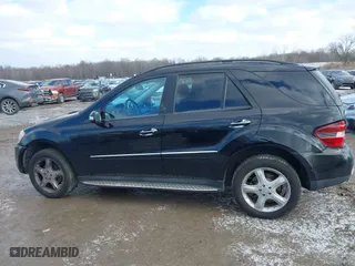 2007 Mercedes-Benz M-Class 3.5L with VIN 4JGBB86E57A270202, listed as a IAAI auction lot 41376483 with 167,430 mi miles. Bid and sale history available at carsss.com. Image 15.