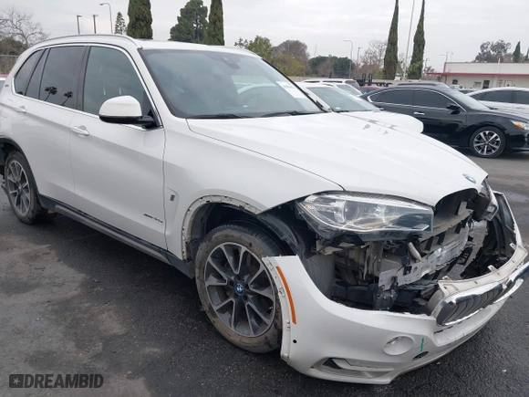 2018 BMW X5 xDrive40e iPerformance with VIN 5UXKT0C58J0V99415, listed as a IAAI auction lot 41391474 with 124,671 mi miles. Bid and sale history available at carsss.com. Image 14.