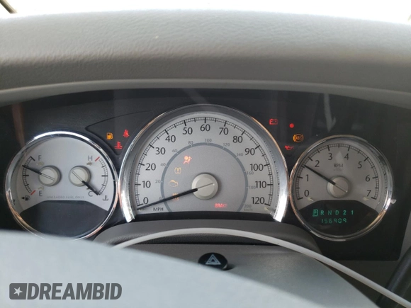 2009 Chrysler Aspen Limited with VIN 1A8HW58PX9F713216, listed as a Copart auction lot 63019004 with 156,909 mi miles and Salvage Title. Bid and sale history available at DreamBid. Image 9.