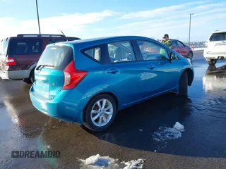 2014 Nissan Note S Plus with VIN 3N1CE2CP1EL407552, listed as a IAAI auction lot 41740957 with 64,577 mi miles and . Bid and sale history available at DreamBid. Image 4.