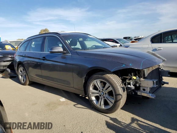 2017 BMW 3 Series 330i xDrive with VIN WBA8K3C34HA023630, listed as a Copart auction lot 49168343 with 76,367 mi miles and . Bid and sale history available at carsss.com. Image 4.