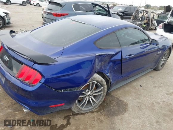 2015 Ford Mustang GT with VIN 1FA6P8CF5F5368602, listed as a IAAI auction lot 40959426 with 78,790 mi miles and . Bid and sale history available at carsss.com. Image 4.