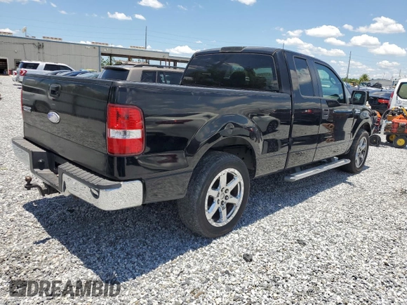 2006 Ford F-150 XLT with VIN 1FTPX12566FA61707, listed as a Copart auction lot 62223845 with 150,056 mi miles and Salvage title. Bid and sale history available at DreamBid. Image 3.