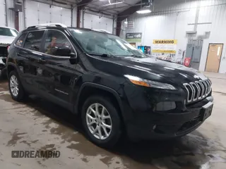 2017 Jeep Cherokee Latitude with VIN 1C4PJMCB1HW536996, listed as a IAAI auction lot 41497354 with 114,166 mi miles. Bid and sale history available at carsss.com. Image 1.