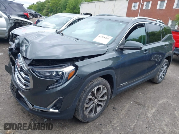 2021 GMC Terrain SLT with VIN 3GKALVEV6ML311362, listed as a IAAI auction lot 42328283 with 71,448 mi miles and . Bid and sale history available at DreamBid. Image 17.