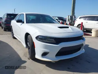 2021 Dodge Charger GT with VIN 2C3CDXHG7MH575245, listed as a IAAI auction lot 41997343 with 70,547 mi miles and . Bid and sale history available at DreamBid. Image 1.