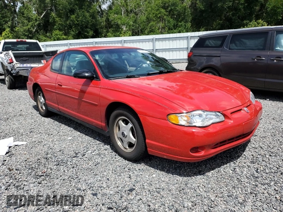 2004 Chevrolet Monte Carlo LS with VIN 2G1WW12E349282937, listed as a Copart auction lot 60886115 with 60,320 mi miles and Salvage title. Bid and sale history available at DreamBid. Image 4.