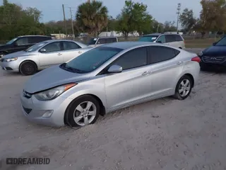 2013 Hyundai Elantra Limited PZEV with VIN 5NPDH4AE7DH352285, listed as a IAAI auction lot 41800551 with 120,171 mi miles. Bid and sale history available at carsss.com. Image 2.
