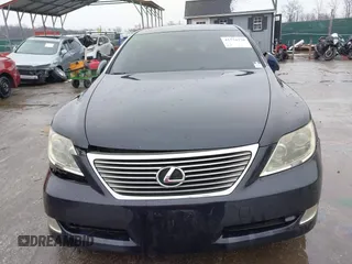 2007 Lexus LS 460 with VIN JTHBL46F675008702, listed as a IAAI auction lot 41574370 with 170,609 mi miles. Bid and sale history available at carsss.com. Image 12.