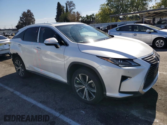 2018 Lexus RX with VIN 2T2BGMCA2JC024657, listed as a Copart auction lot 46326325 with 55,267 mi miles and Salvage Title. Bid and sale history available at carsss.com. Image 4.