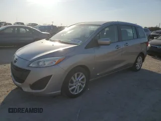 2012 Mazda 5 Sport with VIN JM1CW2BLXC0127907, listed as a Copart auction lot 47046155 with 122,154 mi miles and Salvage Title. Bid and sale history available at carsss.com. Image 1.