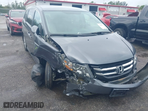 2017 Honda Odyssey SE with VIN 5FNRL5H3XHB026595, listed as a IAAI auction lot 39631978 with 92,555 mi miles and . Bid and sale history available at carsss.com. Image 6.