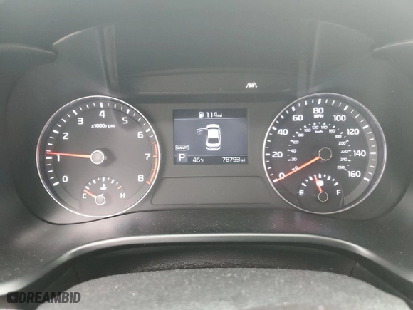 2019 Kia Forte EX with VIN 3KPF54AD4KE035235, listed as a Copart auction lot 81094814 with 78,793 mi miles and Salvage Title. Bid and sale history available at carsss.com. Image 9.