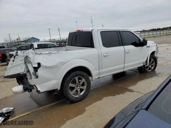2016 Ford F-150 XLT with VIN 1FTEW1EFXGFD38181, listed as a Copart auction lot 47452805 with 84,707 mi miles and Salvage Title. Bid and sale history available at carsss.com. Image 3.