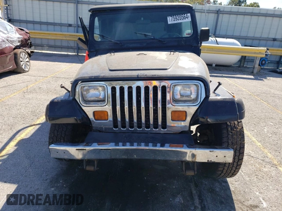 1994 Jeep Wrangler with VIN 1J4FY29S6RP411095, listed as a Copart auction lot 75920564 with 130,373 mi miles and Salvage Title. Bid and sale history available at carsss.com. Image 5.