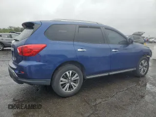 2017 Nissan Pathfinder S z VIN 5N1DR2MM1HC694901, wystawiony jako Copart lot #57759875 z przebiegiem 124 413 mil mil oraz Szkoda całkowita • Salvage title. Historia ofert i sprzedaży dostępna na DreamBid. Obrazek 3.