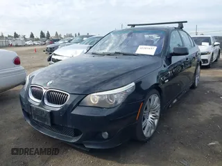2008 BMW 5 Series 550i with VIN WBANW53508CT51457, listed as a IAAI auction lot 41103437 with 192,516 mi miles. Bid and sale history available at carsss.com. Image 19.