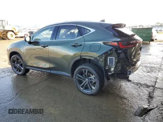 2025 Lexus NX with VIN JTJHKCFZ1S2054089, listed as a Copart auction lot 48817795 with 8,857 mi miles and Salvage Title. Bid and sale history available at carsss.com. Image 2.