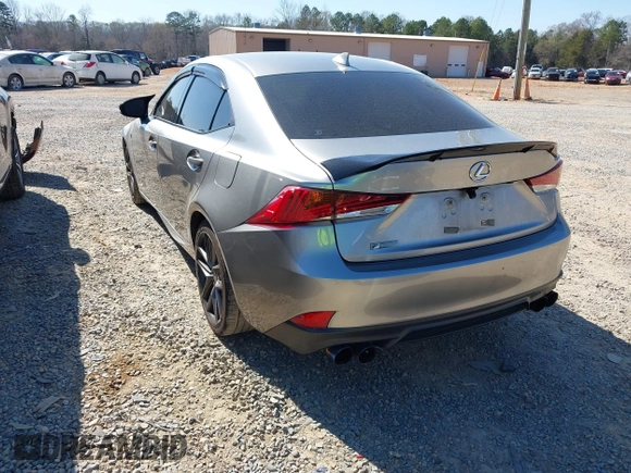 2017 Lexus IS with VIN JTHBA1D27H5049152, listed as a IAAI auction lot 41859592 with 118,567 mi miles. Bid and sale history available at carsss.com. Image 3.