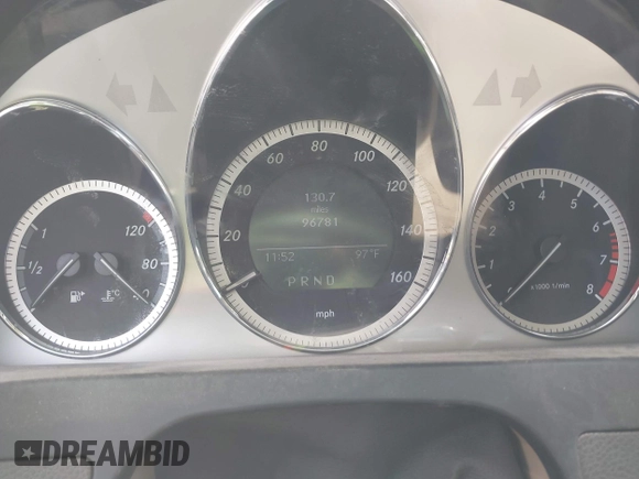 2009 Mercedes-Benz C 300 Sport with VIN WDDGF54X09R070890, listed as a IAAI auction lot 42511236 with 96,781 mi miles and . Bid and sale history available at DreamBid. Image 7.