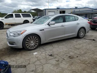 2015 Kia K900 Premium with VIN KNALU4D48F6024040, listed as a Copart auction lot 71363224 with 114,031 mi miles and Salvage Title. Bid and sale history available at carsss.com. Image 1.