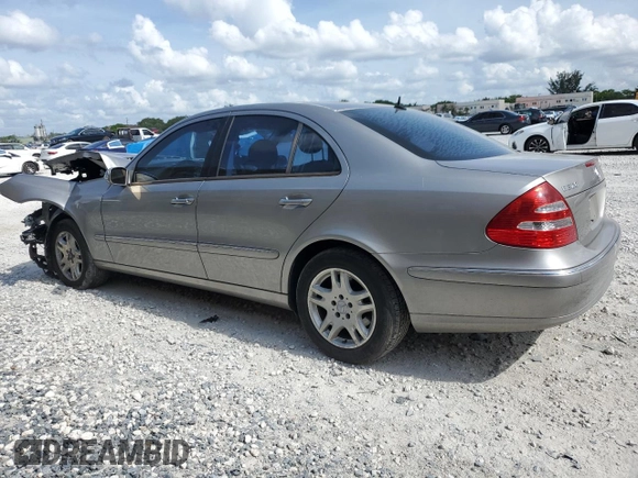 2003 Mercedes-Benz E 320 z VIN WDBUF65J63A194440, wystawiony jako Copart lot #57824905 z przebiegiem Nie podano mil oraz Szkoda całkowita • Salvage title. Historia ofert i sprzedaży dostępna na DreamBid. Obrazek 2.