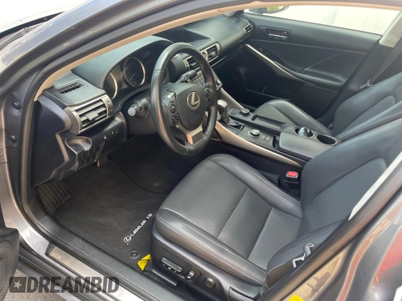 2015 Lexus IS 250 with VIN JTHCF1D20F5018151, listed as a Copart auction lot 63795745 with 130,962 mi miles and Salvage title. Bid and sale history available at DreamBid. Image 5.