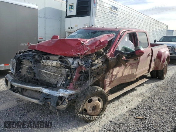 2022 Ford F-350 XL with VIN 1FT8W3DT1NED04813, listed as a Copart auction lot 79741343 with Not Provided miles and Salvage Title. Bid and sale history available at DreamBid. Image 2.