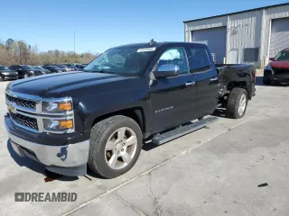 2015 Chevrolet Silverado 1500 LS with VIN 1GCRCPEH4FZ380583, listed as a Copart auction lot 49405885 with 51,436 mi miles and Salvage Title. Bid and sale history available at DreamBid. Image 1.