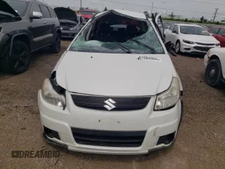 2007 Suzuki SX4 with VIN JS2YB413775105036, listed as a Copart auction lot 61984964 with 0 mi miles and Salvage Title. Bid and sale history available at carsss.com. Image 5.