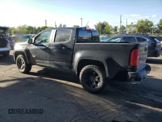 2022 Chevrolet Colorado 4WD Z71 with VIN 1GCGTDENXN1273532, listed as a Copart auction lot 57910055 with 36,223 mi miles and Salvage title. Bid and sale history available at DreamBid. Image 2.