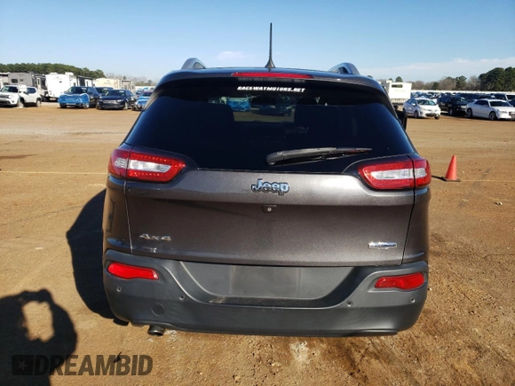 2016 Jeep Cherokee Latitude with VIN 1C4PJMCB2GW368882, listed as a Copart auction lot 46753845 with 78,408 mi miles and Salvage Title. Bid and sale history available at carsss.com. Image 6.