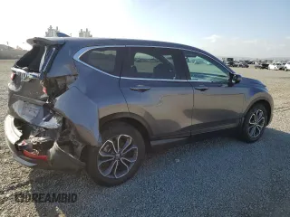 2020 Honda CR-V EX-L with VIN 2HKRW1H87LH428290, listed as a Copart auction lot 77001044 with 51,871 mi miles and Salvage Title. Bid and sale history available at carsss.com. Image 3.