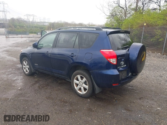 2006 Toyota RAV4 Limited with VIN JTMBK31V866003328, listed as a IAAI auction lot 41974713 with 231,948 mi miles. Bid and sale history available at carsss.com. Image 3.