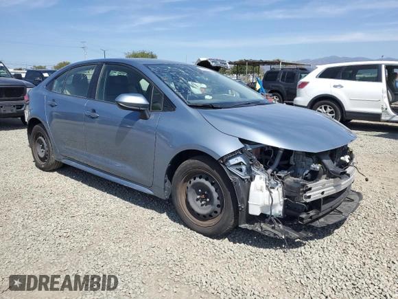 2021 Toyota Corolla LE with VIN JTDEPMAE0MJ164464, listed as a Copart auction lot 51067825 with 37,299 mi miles and Salvage Title. Bid and sale history available at DreamBid. Image 4.