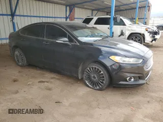 2014 Ford Fusion Titanium with VIN 3FA6P0K91ER276850, listed as a Copart auction lot 52452995 with 0 mi miles and Salvage Title. Bid and sale history available at carsss.com. Image 4.