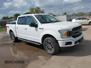 2020 Ford F-150 XL with VIN 1FTEW1E46LFA27985, listed as a IAAI auction lot 41705263 with 1 mi miles. Bid and sale history available at carsss.com. Image 1.