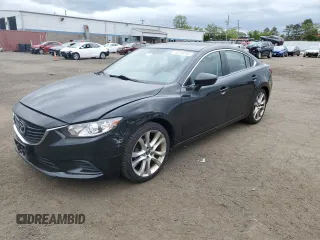 2014 Mazda 6 i Touring with VIN JM1GJ1V64E1148085, listed as a Copart auction lot 56340155 with 166,238 mi miles and Salvage title. Bid and sale history available at DreamBid. Image 1.
