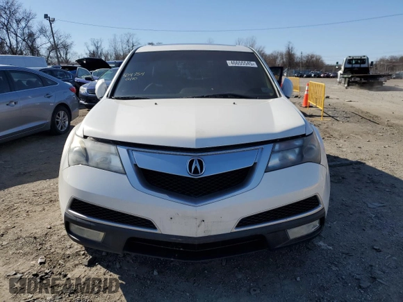 2012 Acura MDX Tech Pkg with VIN 2HNYD2H30CH504754, listed as a Copart auction lot 46655545 with 143,814 mi miles and Salvage Title. Bid and sale history available at carsss.com. Image 5.
