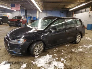 2018 Volkswagen Golf SportWagen S with VIN 3VW117AU0JM750327, listed as a Copart auction lot 39129214 with 77,257 mi miles. Bid and sale history available at carsss.com. Image 1.