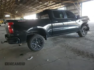 2024 Chevrolet Silverado 1500 Custom Trail Boss with VIN 3GCPDCEKXRG235366, listed as a Copart auction lot 81502384 with 15,855 mi miles and Salvage Title. Bid and sale history available at carsss.com. Image 3.
