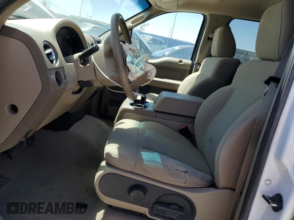 2008 Ford F-150 XLT with VIN 1FTPW12V48KC85314, listed as a Copart auction lot 54584605 with 177,811 mi miles and Salvage title. Bid and sale history available at DreamBid. Image 7.